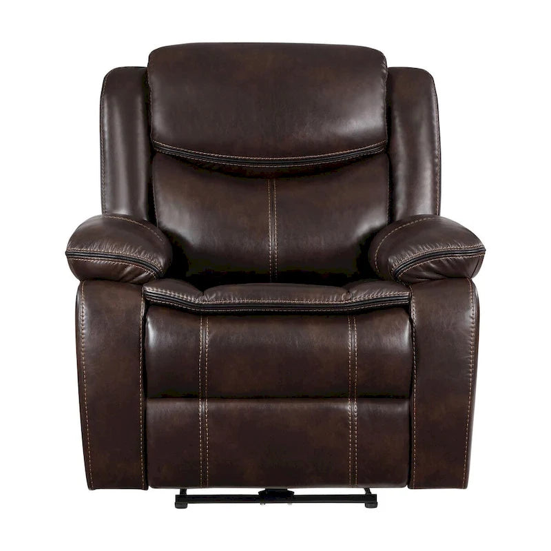 McLean Dark Brown Power Recliner Chair