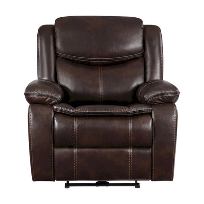 McLean Dark Brown Power Recliner Chair
