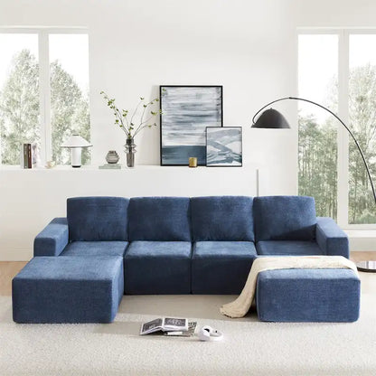 Modular U Shaped Sectional Sofa