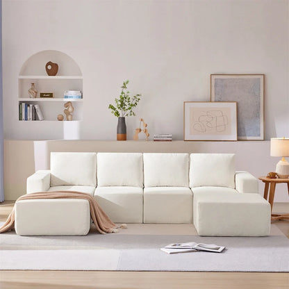 Modular U Shaped Sectional Sofa