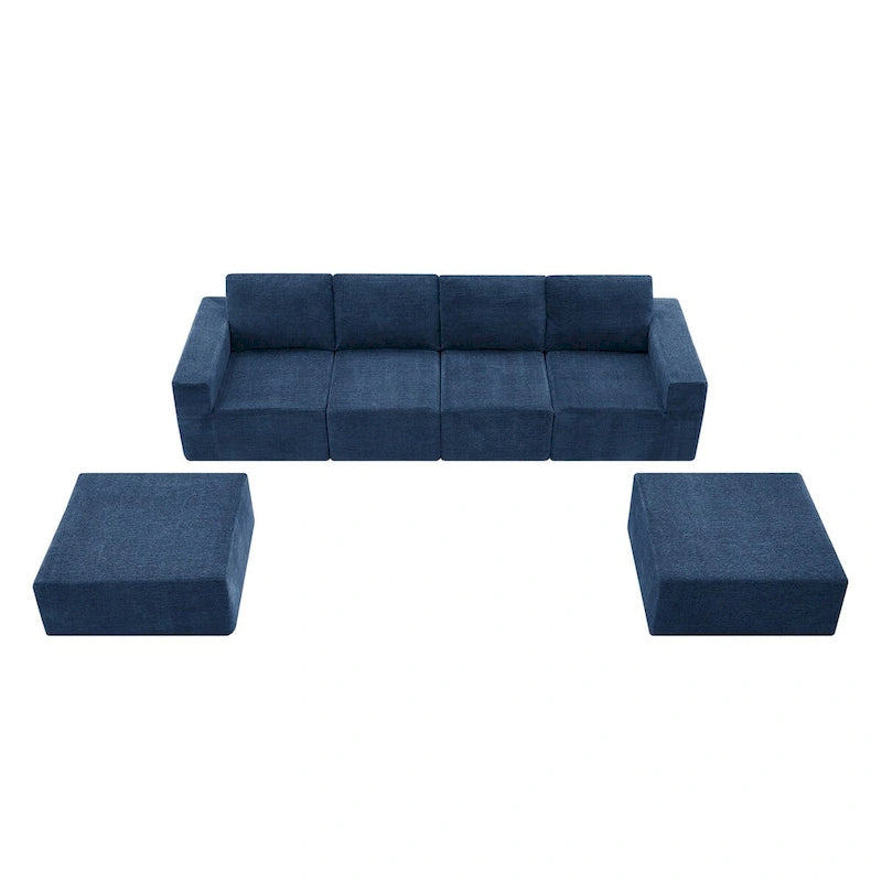 Modular U Shaped Sectional Sofa