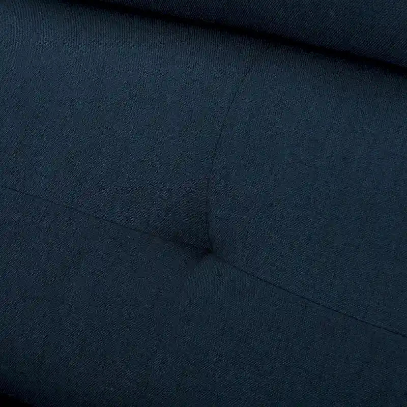 Modern Fabric Double Seat Recliner Chair with Plush Cushions by Christopher Knight Home