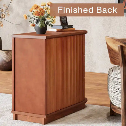3-drawer Solid Wood ChairSide End Table for Living RoomSet of 2)