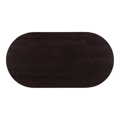 Aurelle Home Tyier Mid-Century Modern Solid Oak Coffee Table - 54 W x 17 H x 28 D