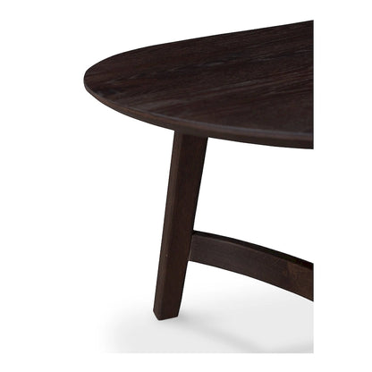 Aurelle Home Tyier Mid-Century Modern Solid Oak Coffee Table - 54 W x 17 H x 28 D