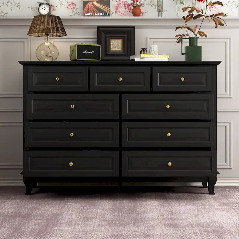 Versatile 55.1 Dresser: Chic Storage for Any Room TV Stand Side Table
