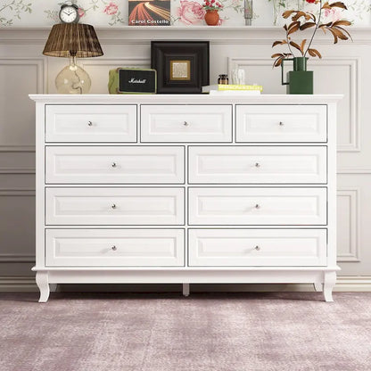 Versatile 55.1 Dresser: Chic Storage for Any Room TV Stand Side Table