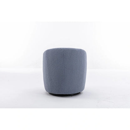 Teddy Fabric Swivel Accent Armchair Barrel Chair