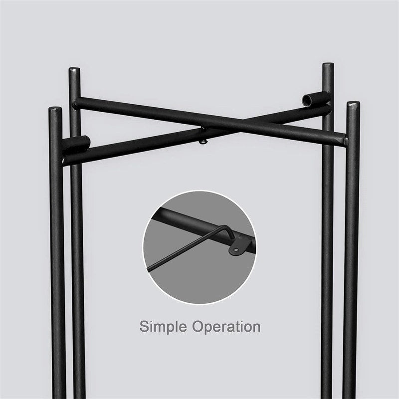 Table 2-Tier Metal Sofa Side Table - 15D x 15W x 20H