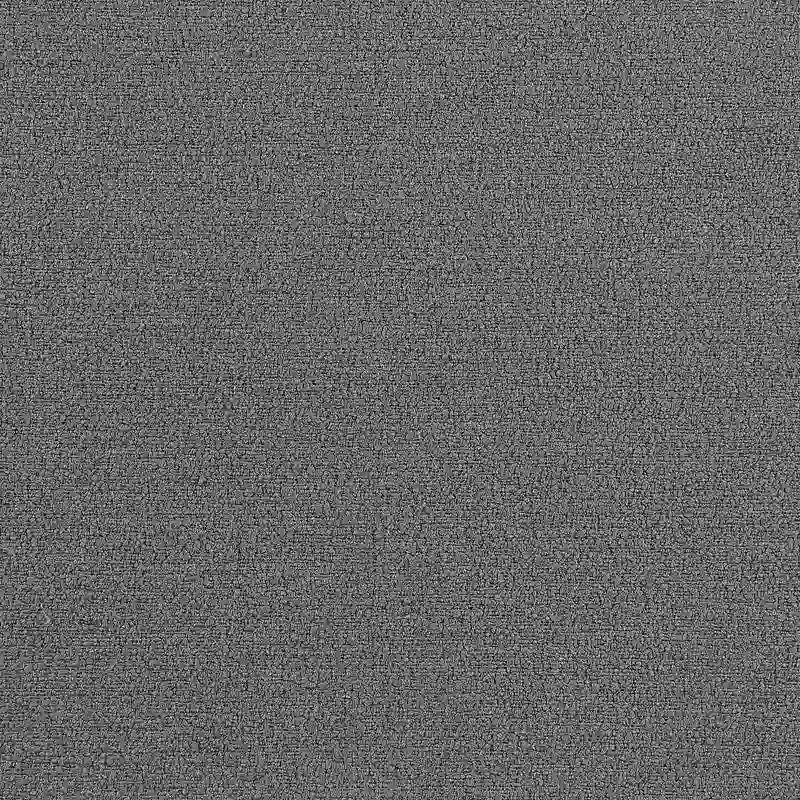 Best Quality Furniture Teddy Fabric Chrome Dining Chairs (Set of 2) - N/A