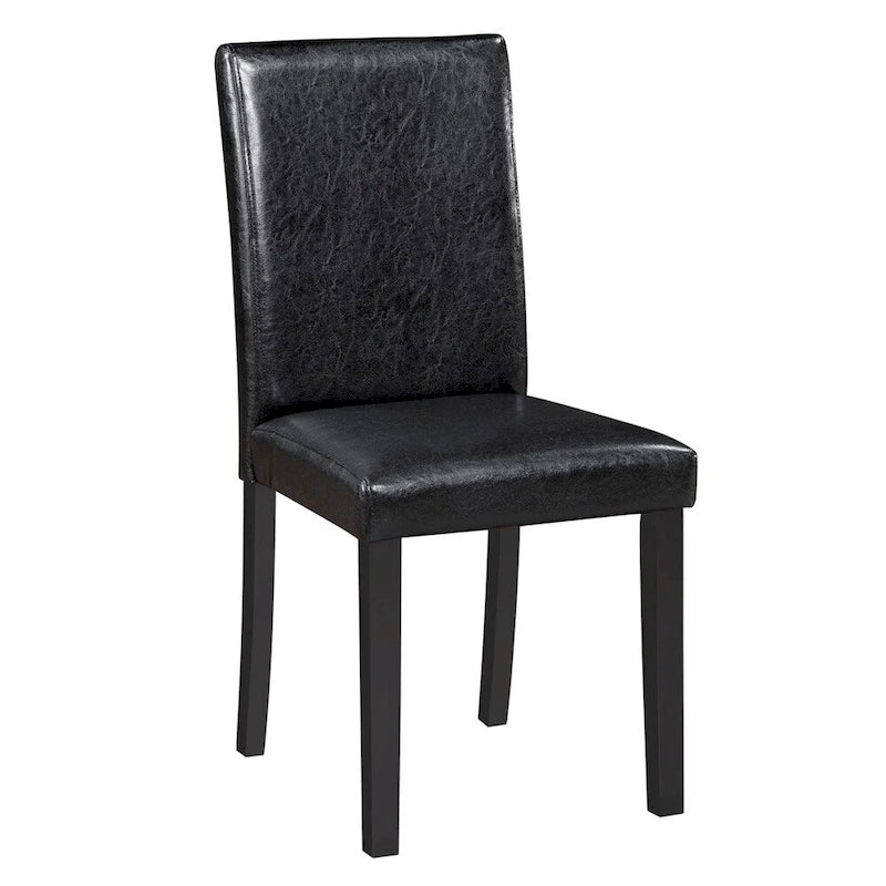 5-piece Wood Dining Counter Height Table and Chair Set