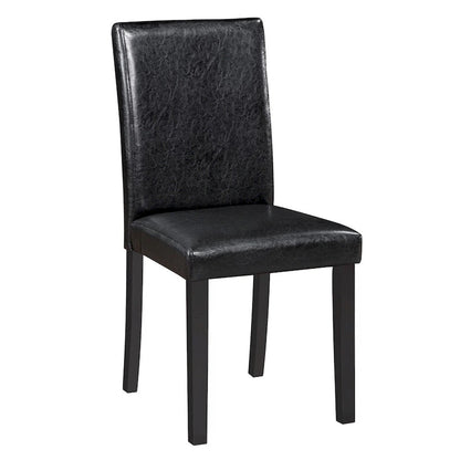 5-piece Wood Dining Counter Height Table and Chair Set