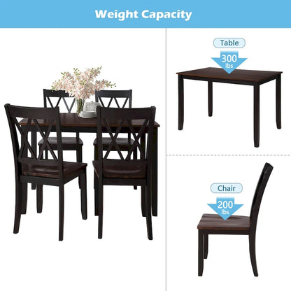 5-Piece Dining Table Set
