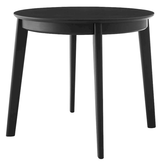 Atle Round Table in Matte Black