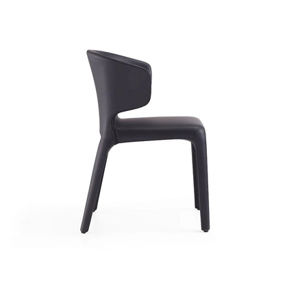 Carson Carrington Idloken Leather Upholstered Dining Chair - N/A