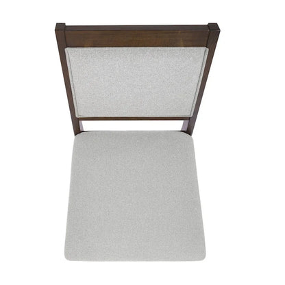 HomePop Open Back Upholstered Wood Frame Dining Chair - Set of 2