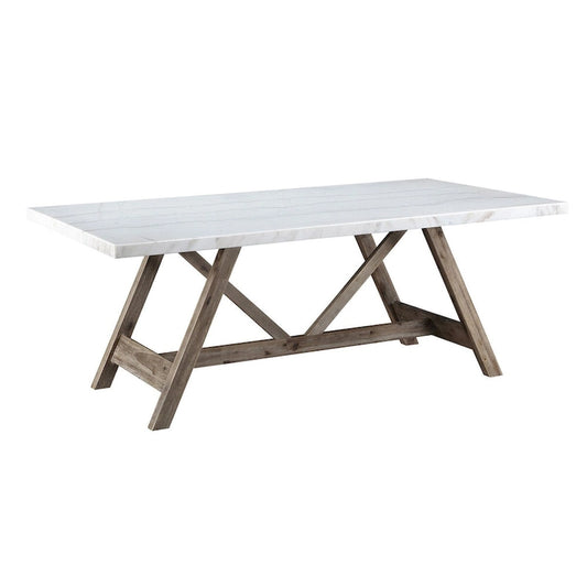 Dorset Hills Marble Dining Table