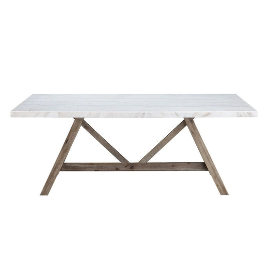 Dorset Hills Marble Dining Table