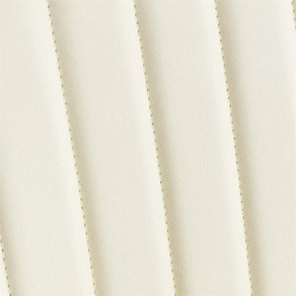 Dining Chairs Set of 2,Mid Century Modern Retro Faux Leather Chair