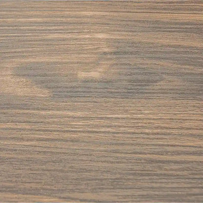 Sie 38 Inch Counter Height Table, Rectangular, Nailhead Trim, Black Wood