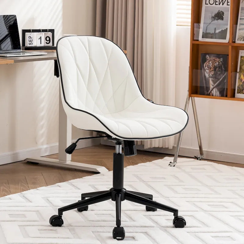 Home Office Desk Chairs with Wheels Rolling Task Computer Chair