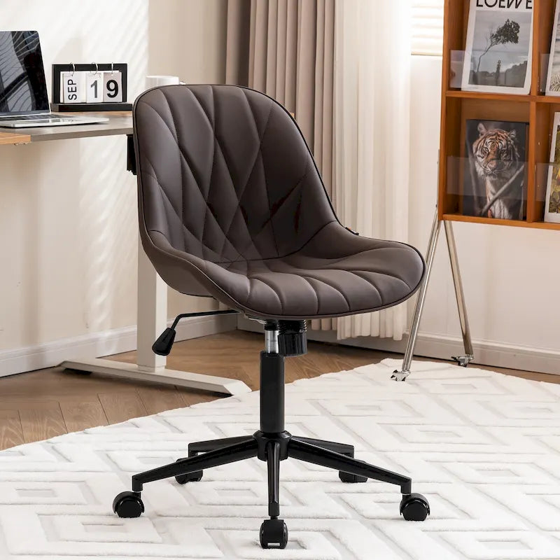 Home Office Desk Chairs with Wheels Rolling Task Computer Chair