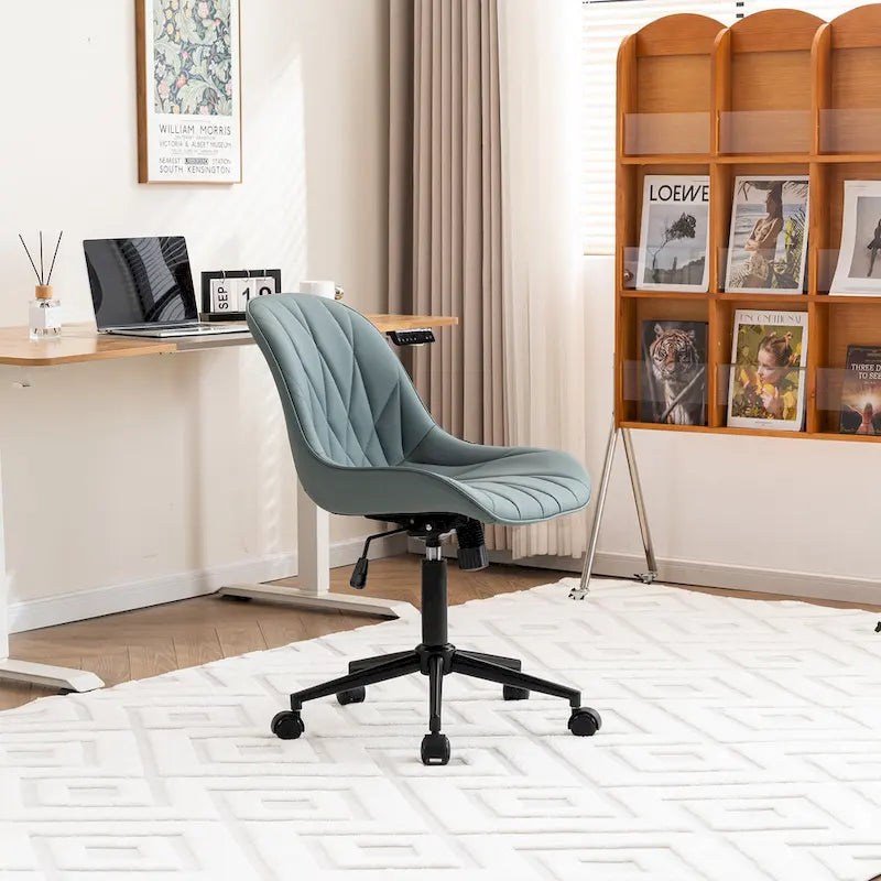Home Office Desk Chairs with Wheels Rolling Task Computer Chair