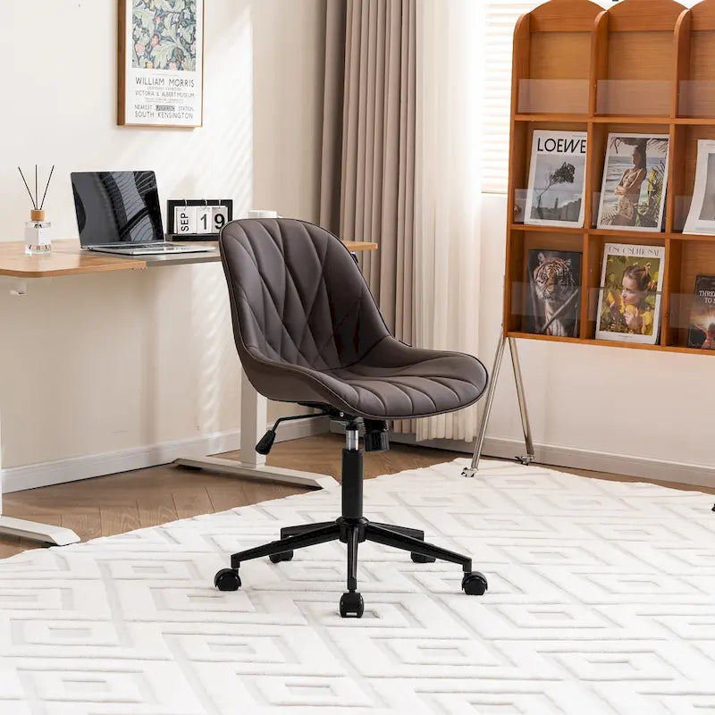 Home Office Desk Chairs with Wheels Rolling Task Computer Chair