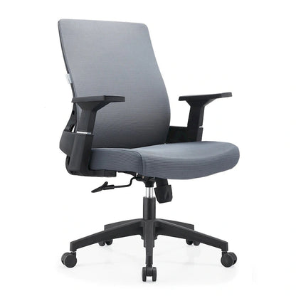 Adjustable Mid-Back Office Chair with 360-Degree Swivel and Tilt Brio Series by LeisureMod