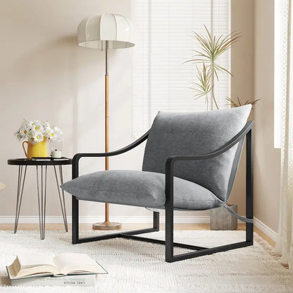 Modern Sling Accent Chair