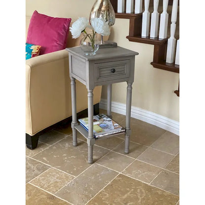 Lia End Accent Table With Storage
