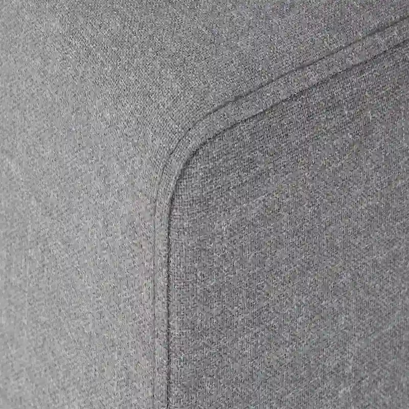 Anka Grey Linen Down Filled Cushioned 11-Seat Sectional Sofa by iNSPIRE Q Modern