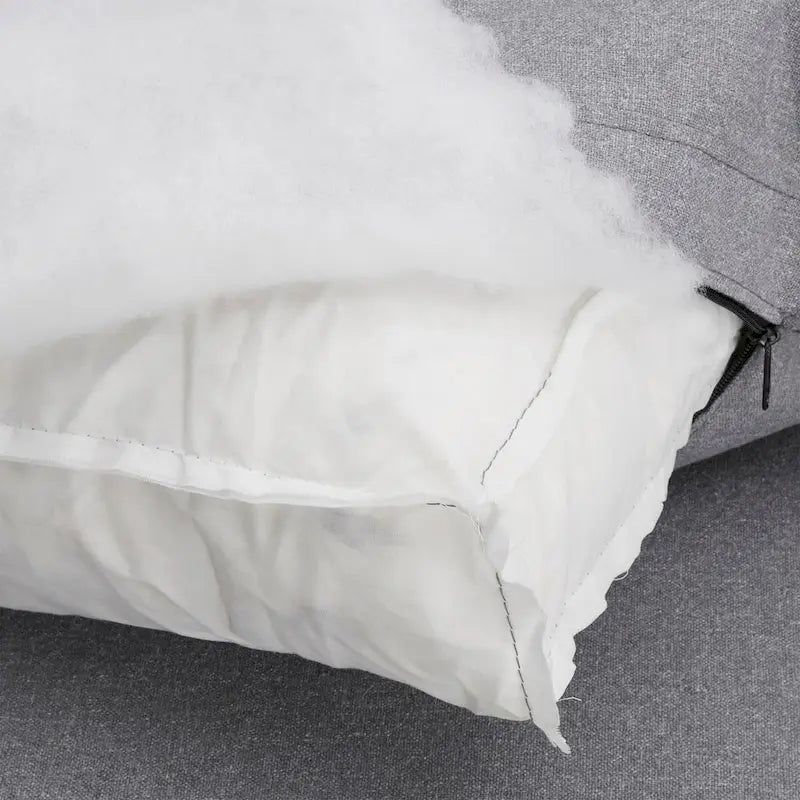 Anka Grey Linen Down Filled Cushioned 11-Seat Sectional Sofa by iNSPIRE Q Modern