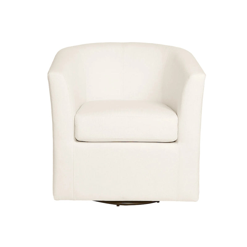 Sorna Swivel Barrel Club Chair by Christopher Knight Home