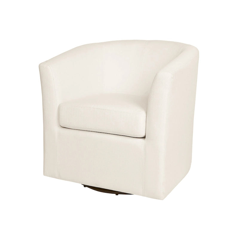 Sorna Swivel Barrel Club Chair by Christopher Knight Home