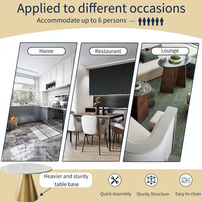 Round Dining table 48 inches