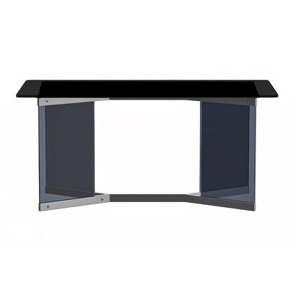 Oryn Rectangular Dining Table with Glass/Sintered Stone Top