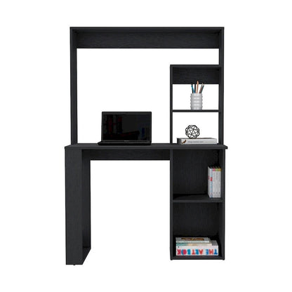 Desk With Hutch and Shelves,Computer Desk for Home Office