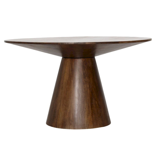 Chelsea 52 Wide Mango Dining Table, Medium Brown