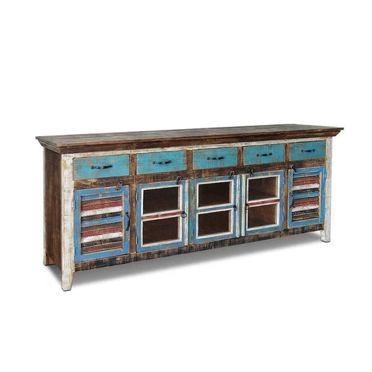 La Boca Solid Wood 82 Shutter Sideboard