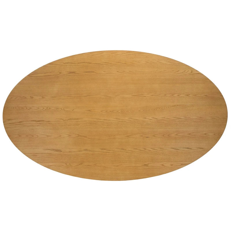 Owyn 79-inch Oval Wood Dining Table - Natural - 79Wx46Dx30H
