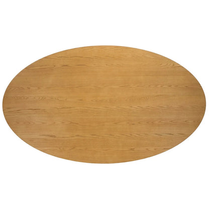 Owyn 79-inch Oval Wood Dining Table - Natural - 79Wx46Dx30H
